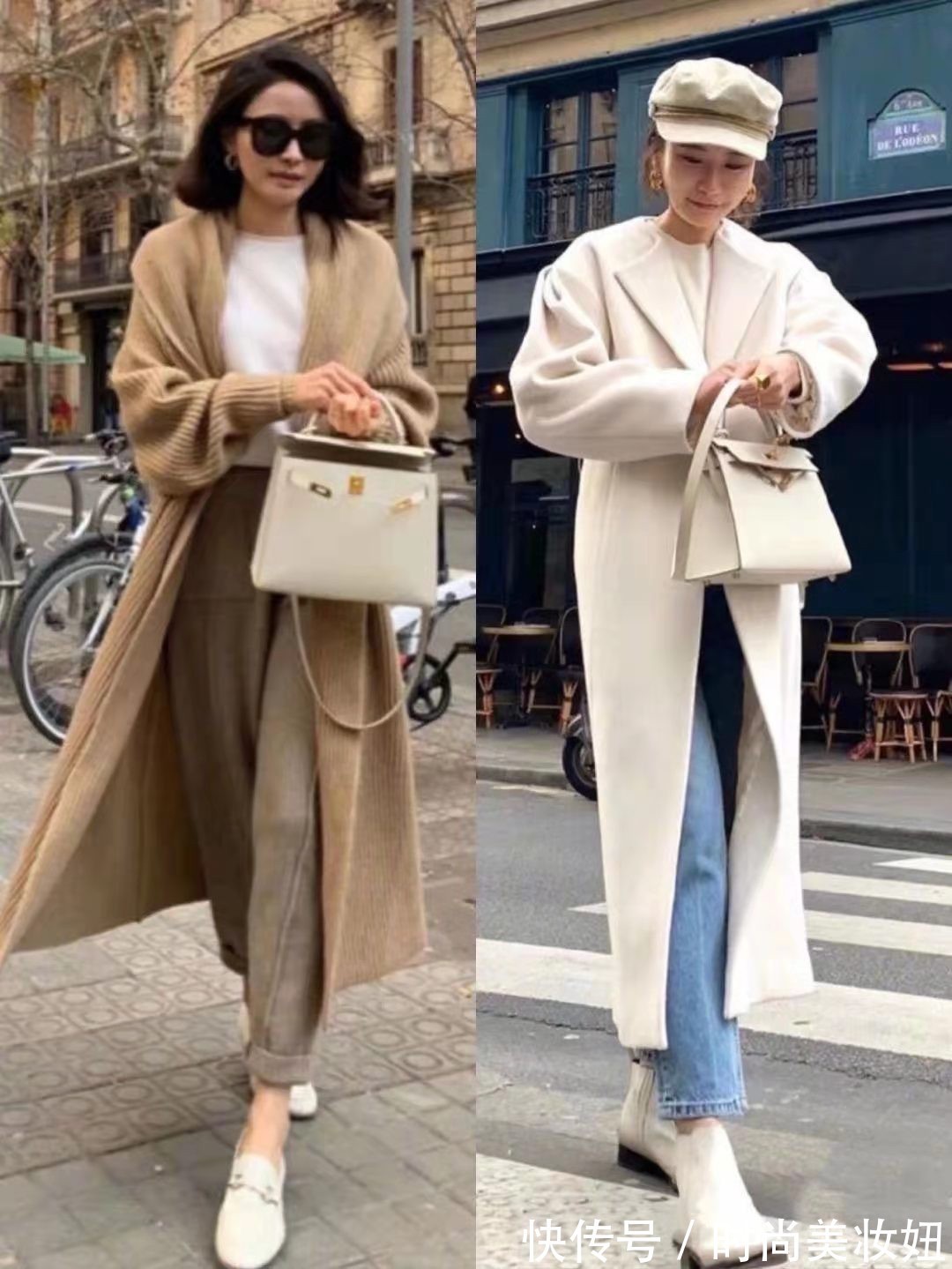 围巾|这是我见过“最舒服”的秋冬穿搭,极简大气的通勤装,气质美绝了