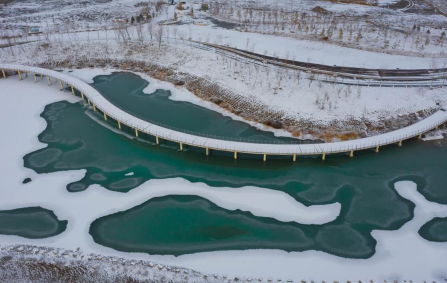 银装素裹|兵团雪景：银装素裹美如画