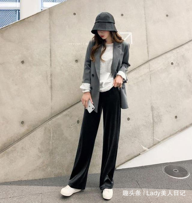 风格 梨形腿粗的中年女人不要慌,最正确“阔腿裤穿搭”送你,照穿显瘦