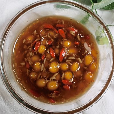 酒酿南瓜丸子汤