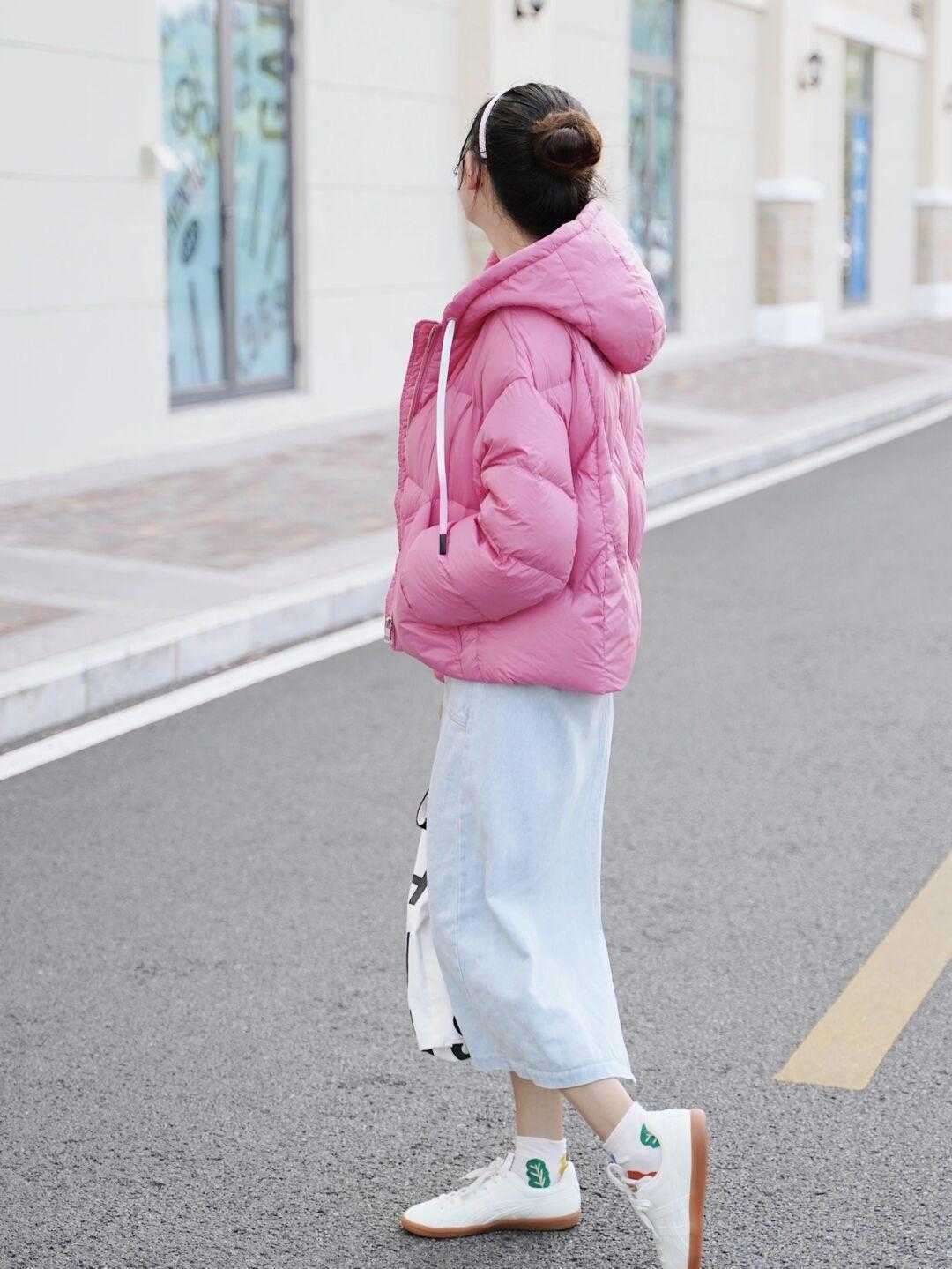 羽绒服 韩系风的羽绒服搭配,让你的气质更出众,保暖且显瘦