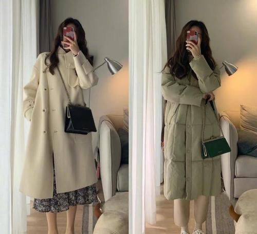 风衣已经不流行了，今年流行外套+裤裙，40岁的女人照着穿就有范?