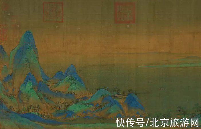 东方美学#穿越进故宫国宝！画游千里江山，赴一场东方美学视听盛宴！