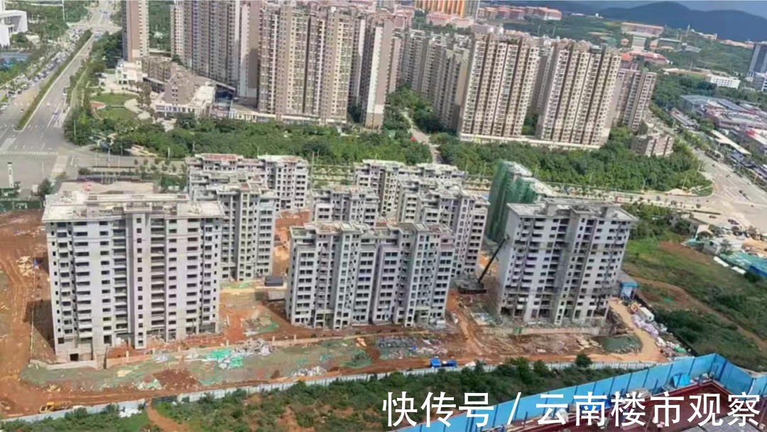 建筑面积|红星地产在呈贡接手的3宗“康美系”用地,20栋住宅已全面开建!