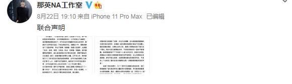 退出|正式官宣！那英退出好聲音現(xiàn)場(chǎng)錄制，工作室和好聲音發(fā)布聯(lián)合聲明