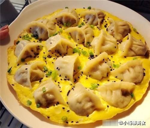 蛋煎饺|饺子不煮不蒸,和鸡蛋一起吃,营养丰富,早上吃,一天都精力充沛