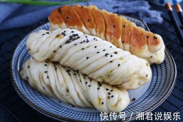 花卷别总去蒸,换种方式煎一煎,香脆有嚼劲