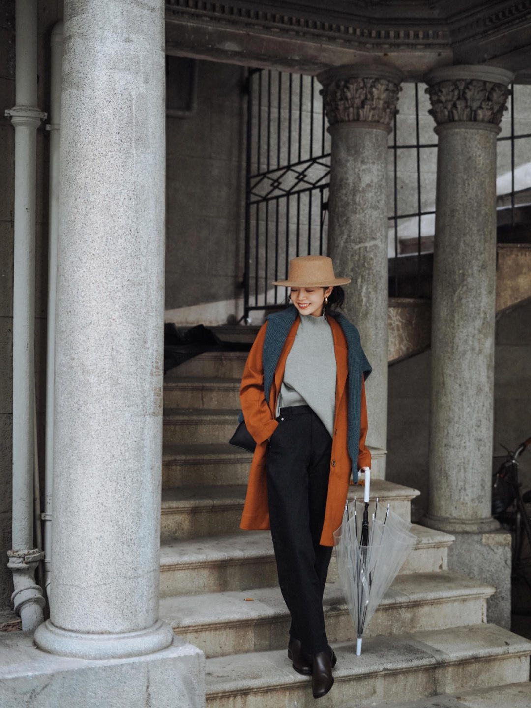 时尚搭配 想要穿出大衣的精髓,就看看三木博主的时尚搭配,保暖洋气又高级