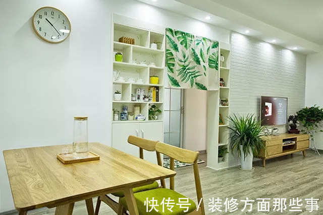 装修|80平北欧风二居室,视觉清爽又梦幻