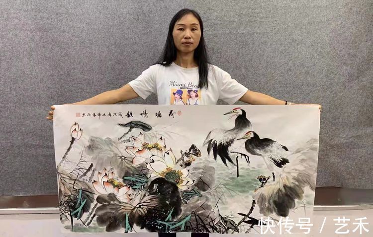 赏析$画家张丽精美作品赏析