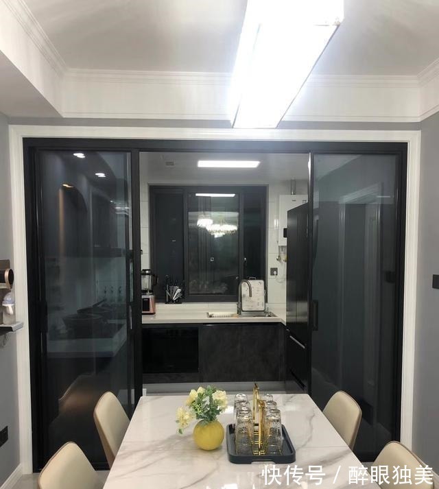 新房|超喜欢邻居家的新房装修,进门玄关就被迷住了,客餐厅特别上档次