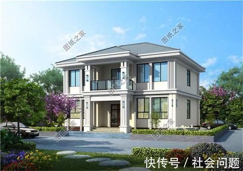 阳台|农村20万二层楼房设计图，这么好的楼房别错过了，要不有的后悔