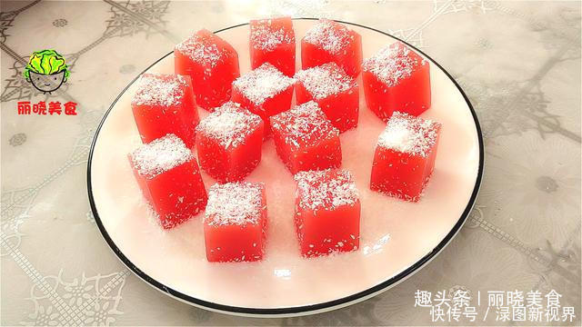 西瓜|西瓜别直接吃了,教你最过瘾吃法,简单又好看,上桌全家都抢着吃