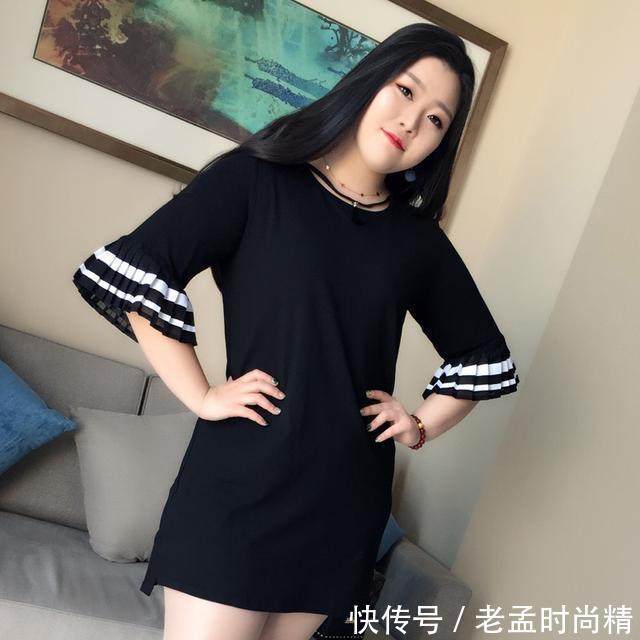傲人 胖MM专属连衣裙,轻松穿上显瘦效果