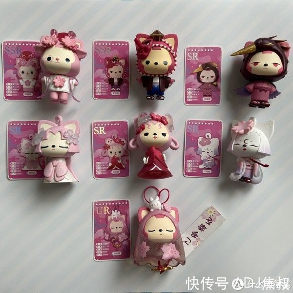 生命力|没想到你是这样的阿狸?!阿狸樱花夜行盲盒测评