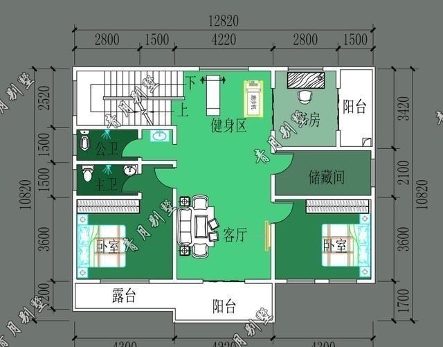 平面|9套二层乡村小别墅，精美秀气，时尚宜居，第7套是我的菜！