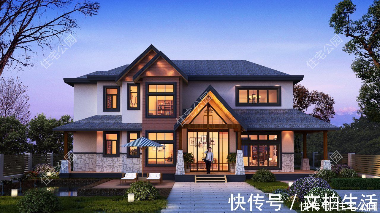 户型|农村房子这么建，传三代都不会过时，10套户型你更喜欢哪一套？