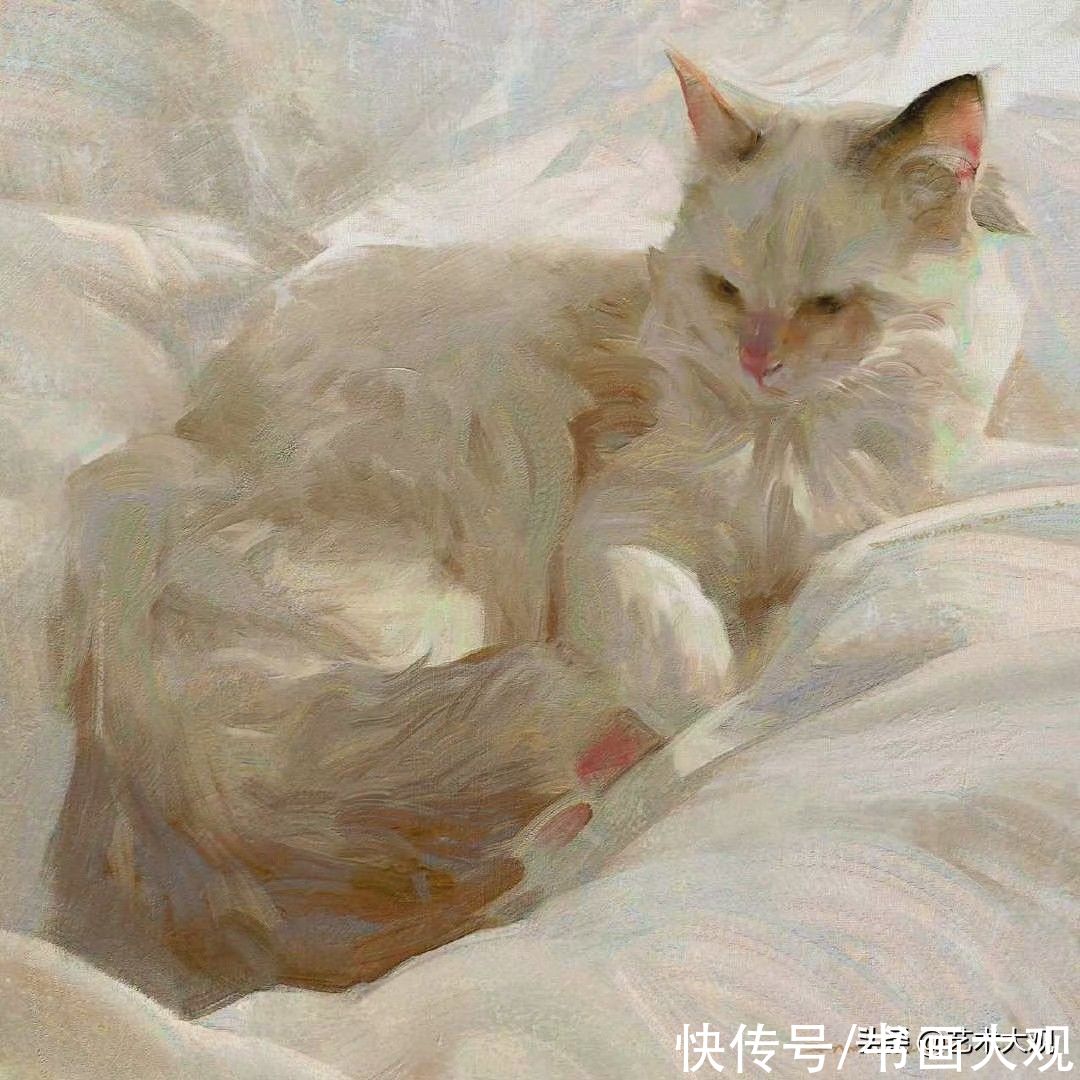 手绘$数码手绘板油画效果人物画作品欣赏