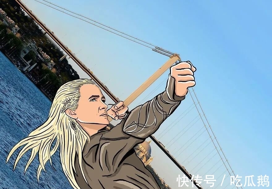 灵感$太赞了!简单几根线条,就把普通的风景,变成趣味创意插图