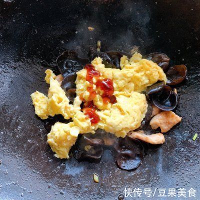 吃法|#蛋趣体验#醋溜木须肉最过瘾的吃法，做一次都不够吃