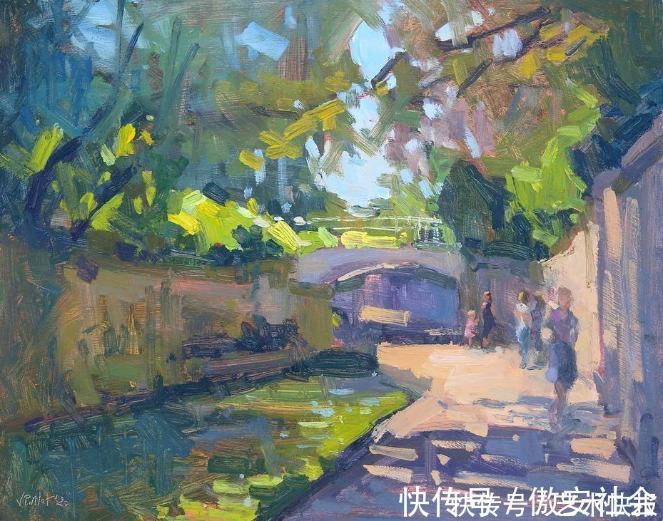 艺术@比利时艺术家瓦莱丽皮洛特油画作品欣赏