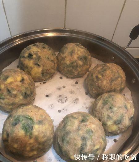 菠菜|减肥晚餐菜团子