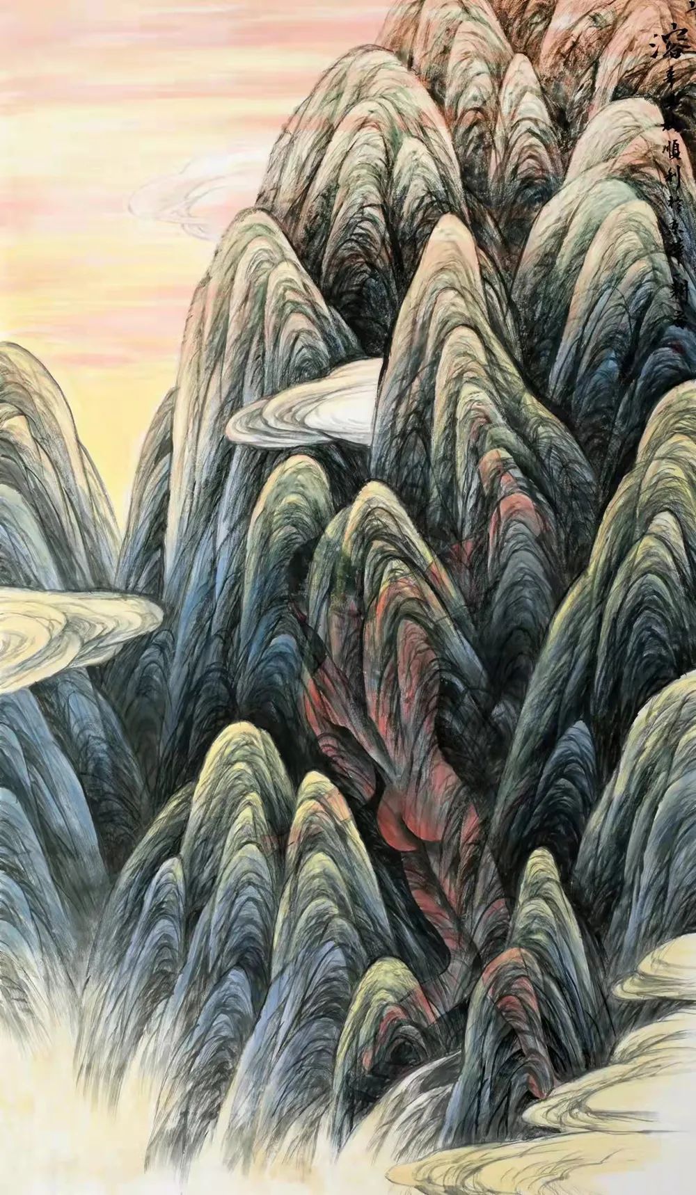 画家!丹青追梦 水墨本色-陈顺利山水画新作展