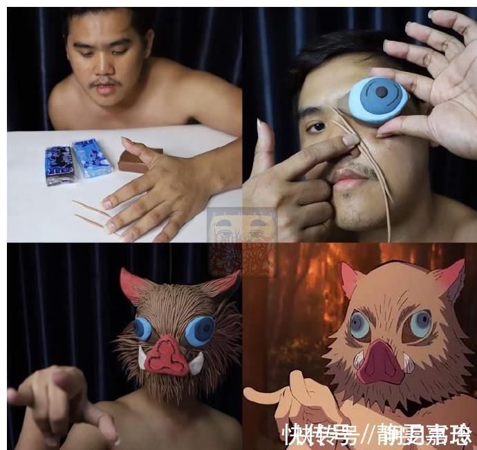 cos|鬼灭之刃惨遭泰国小哥毒手，究极廉价COS粉碎次元壁，看过都说厉害！