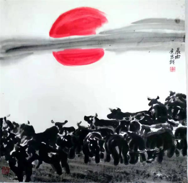 扈恩龄!画家扈恩龄大写意山水作品欣赏