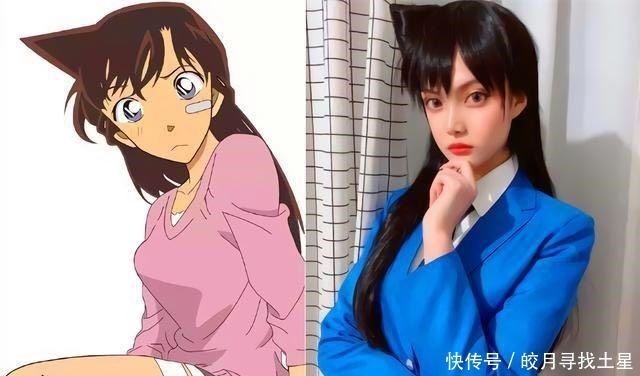 还原|不同风格的毛利兰cos,第三个神还原,不过还是佩服泰国小哥的cos