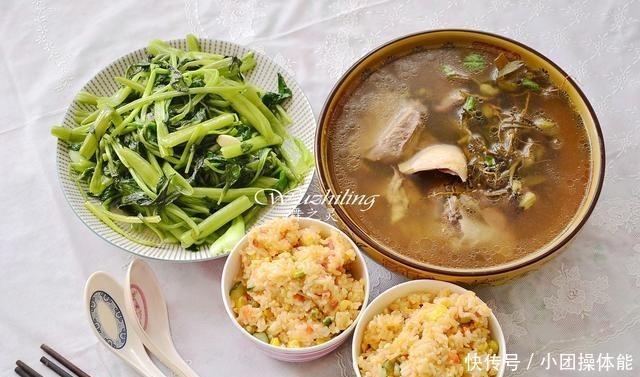 母子二人的午餐,省钱又营养,用心不将就,孩子爱吃长得快