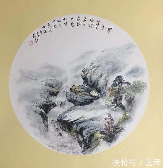 饱游饫|石云平老师——浓墨重彩 厚积薄发作品欣赏