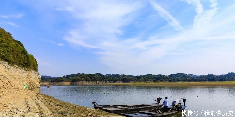 水位持续下降，六安一地流波古镇遗迹60多年后重见天日！