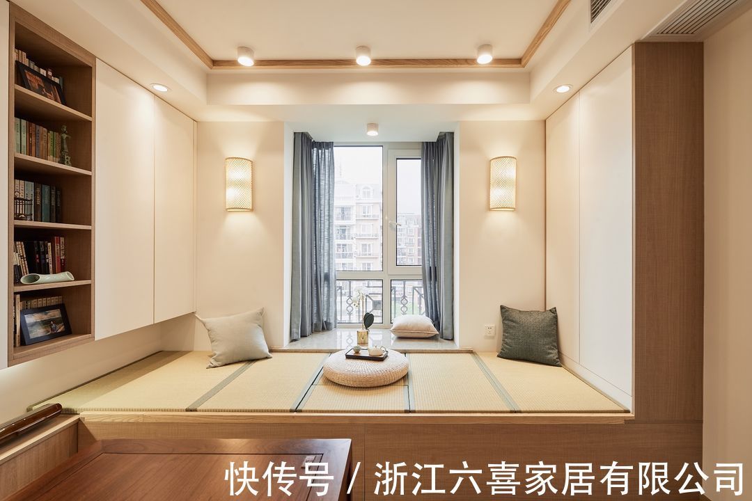 玄关|130平新中式混搭三室公寓