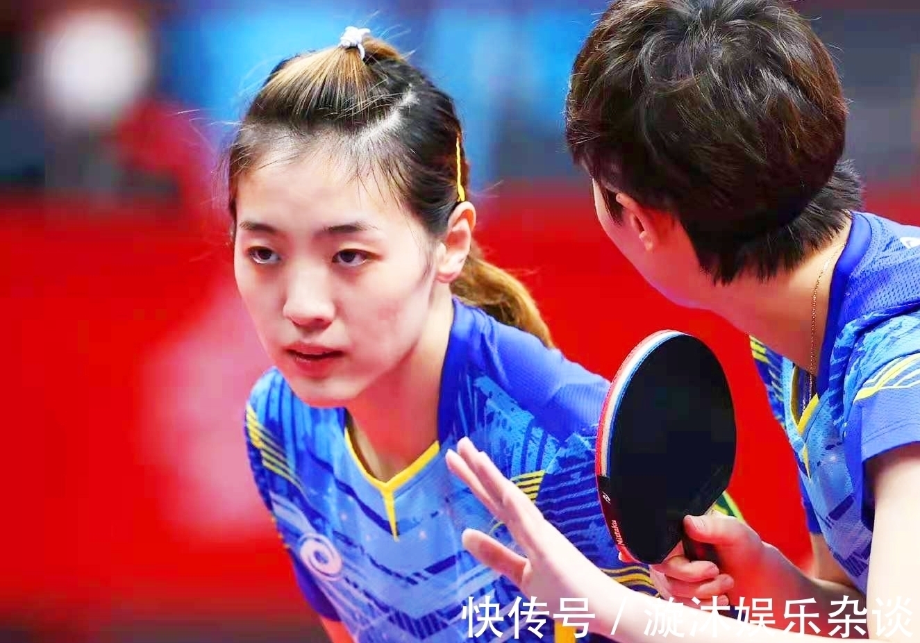 比赛|美女球员车晓曦,王曼昱的好搭档,这次全运会演绎惊艳双打艺术