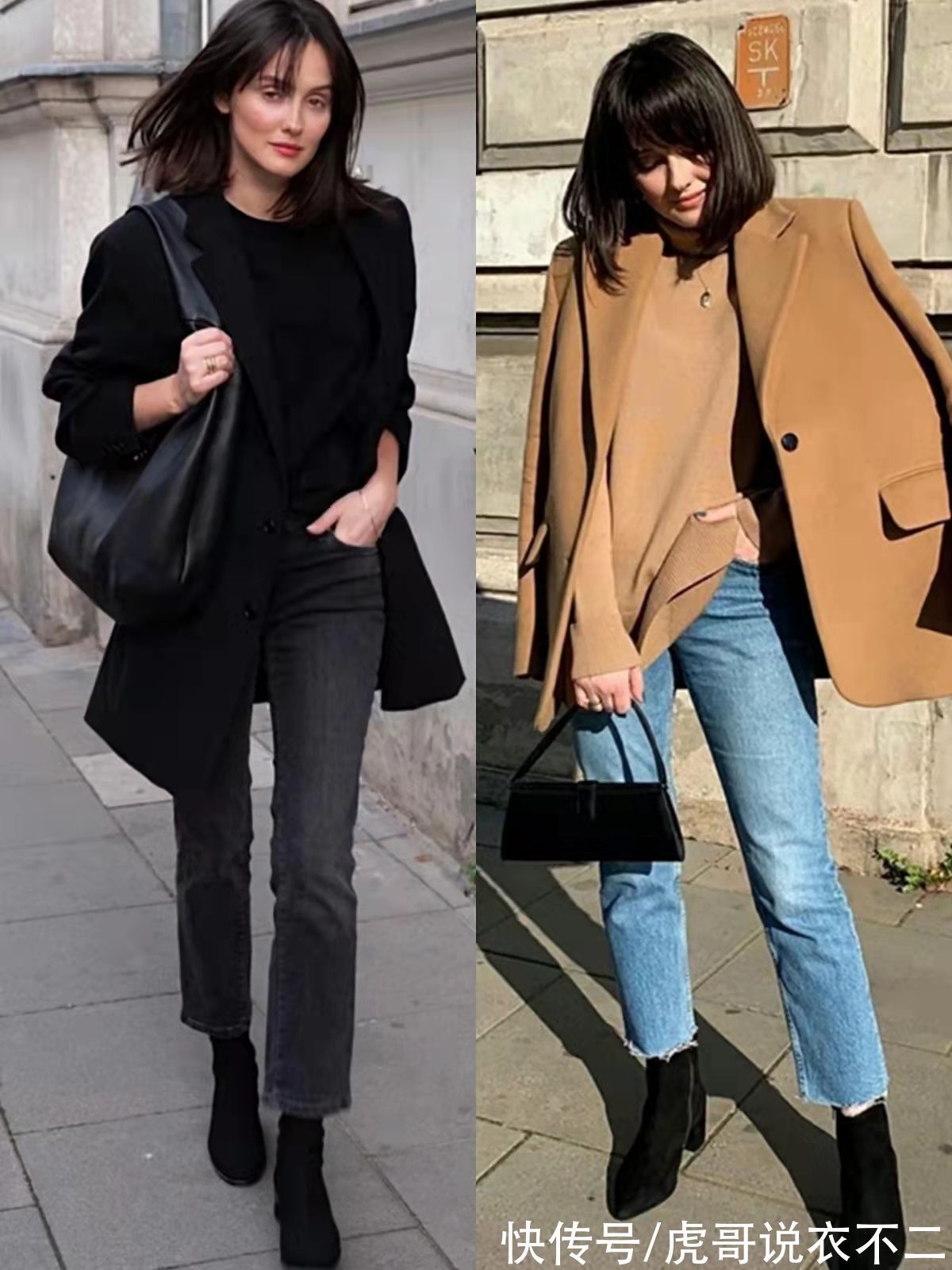 波兰 看完这位波兰博主的搭配,才知道冬季不露脚踝更高级,实用又保暖