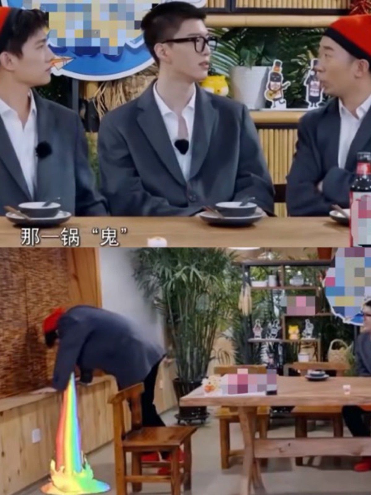 杨洋录节目喝带血水鸡汤！生肉下锅直接试味，事后连连反胃作呕