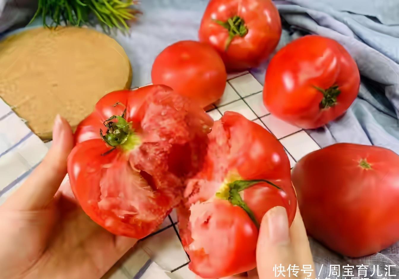 催熟|西红柿有没有打激素?看一眼这里就知道,老果农的方法太管用了