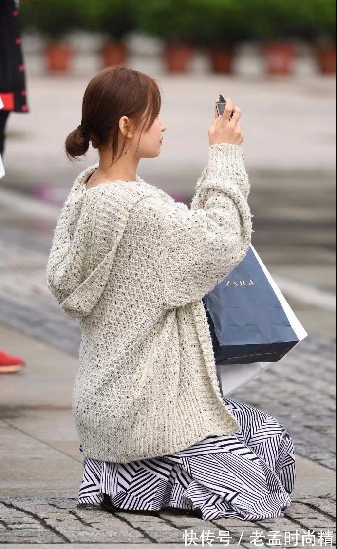 性感|街拍:笑容灿烂性感漂亮的美女样子真动人