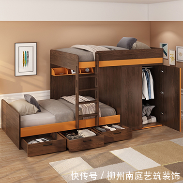 双层床|小户型房子如何装修才能节省空间?零基础教您入门。
