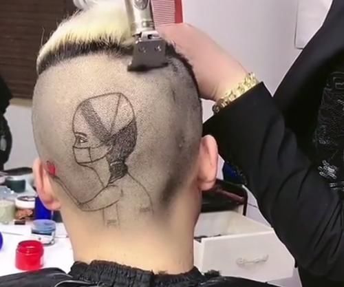 个性|小伙换了款个性雕发后，居然意外让人看出艺术感，网友：也太强了吧