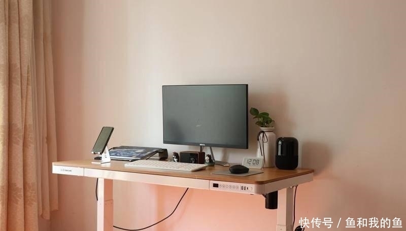 升降|我的梦想桌面,简约大气、智能升降,乐歌E5电动升降桌体验