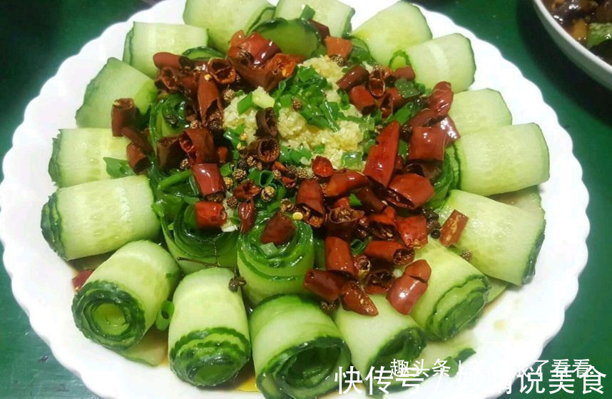 觉得黄瓜不好吃么您未必吃过黄瓜拌木耳，什锦大拉皮，炝黄瓜