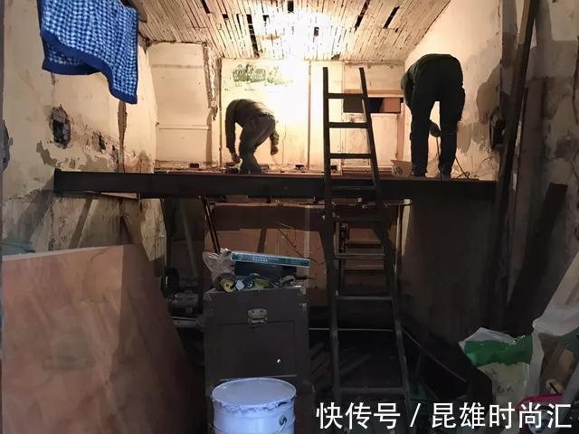 厨房|没人要的35㎡老破房，被她买下，改造装修后，成为弄堂里的豪宅