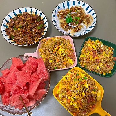 扇贝|什锦蛋炒饭