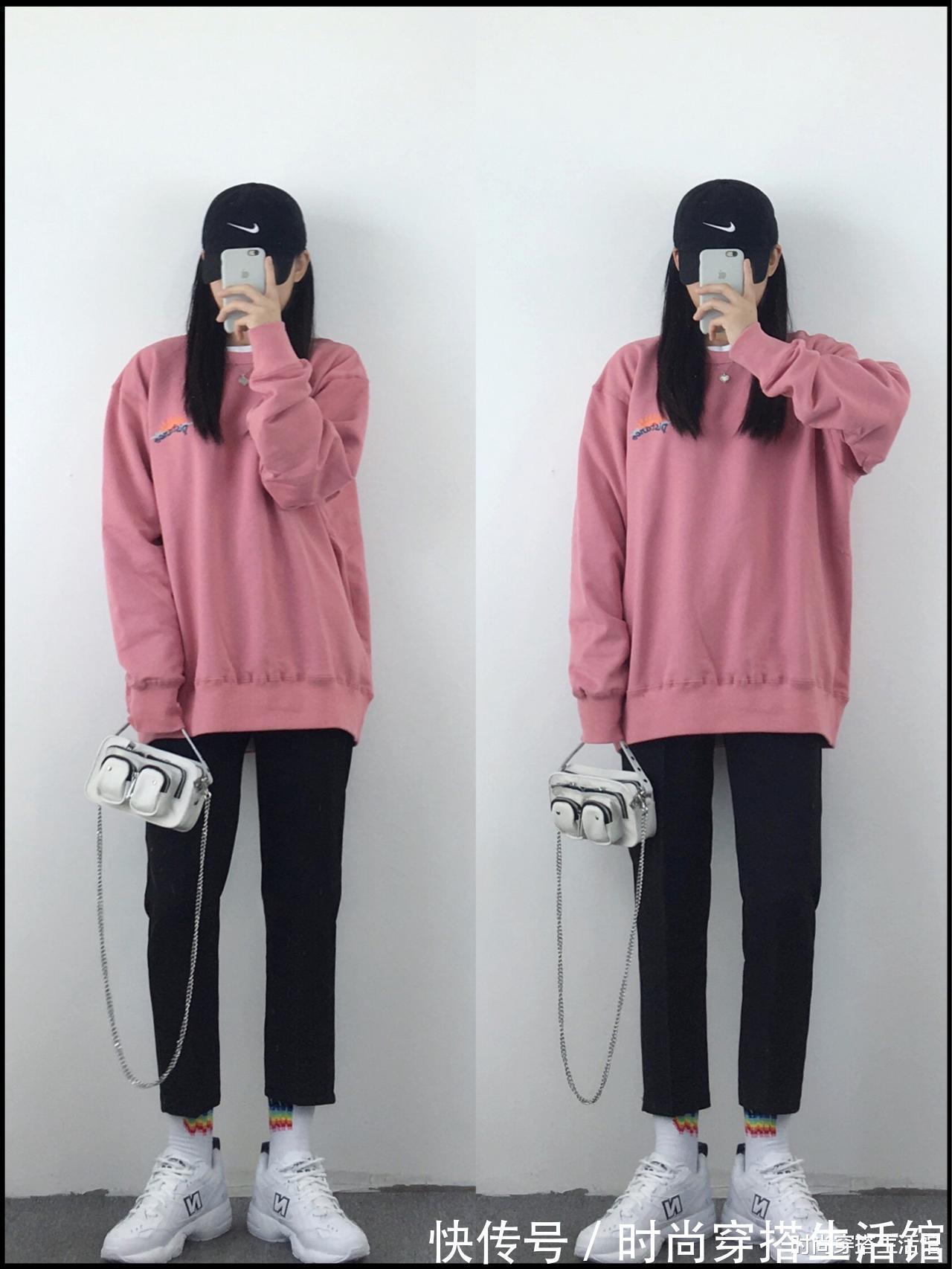 休闲感 立春后,卫衣下面别总配裙子,今年流行这样穿,保暖时髦谁穿谁美