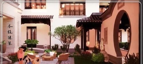 地下室|不用再找了,这绝对是最顶级的新中式四合院,庭院深深,杨柳堆烟