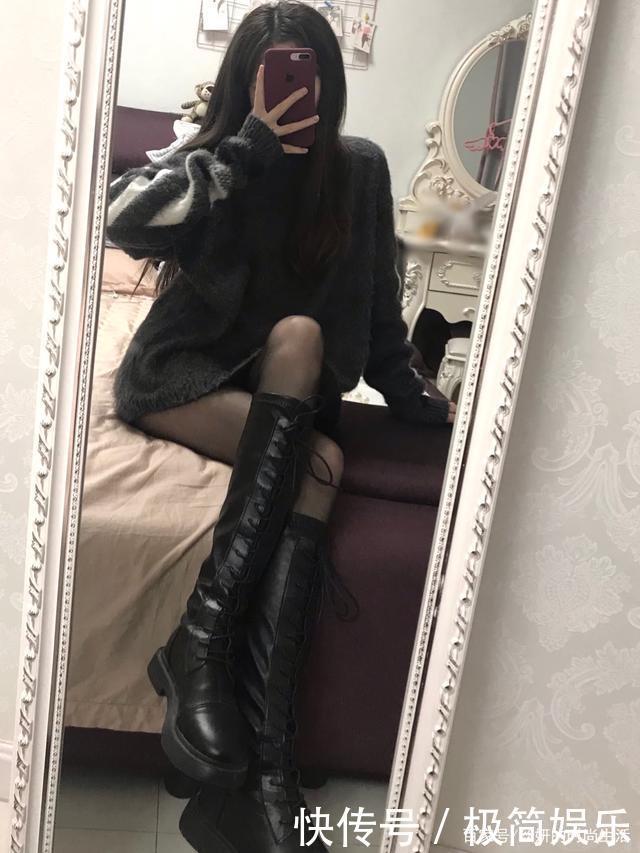 时尚|一身黑色时尚装扮