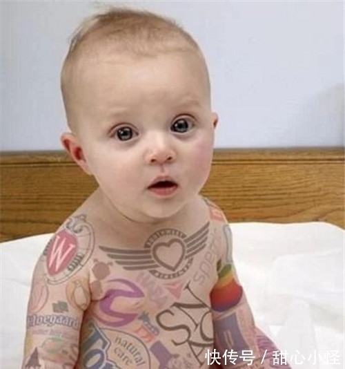 谴责|1岁孩子全身纹身!遭网友强烈谴责,真相却让人为父亲点赞