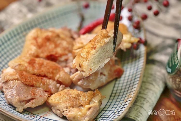 快手|不用油炸的脆皮鸡,简单快手,香到舔手指